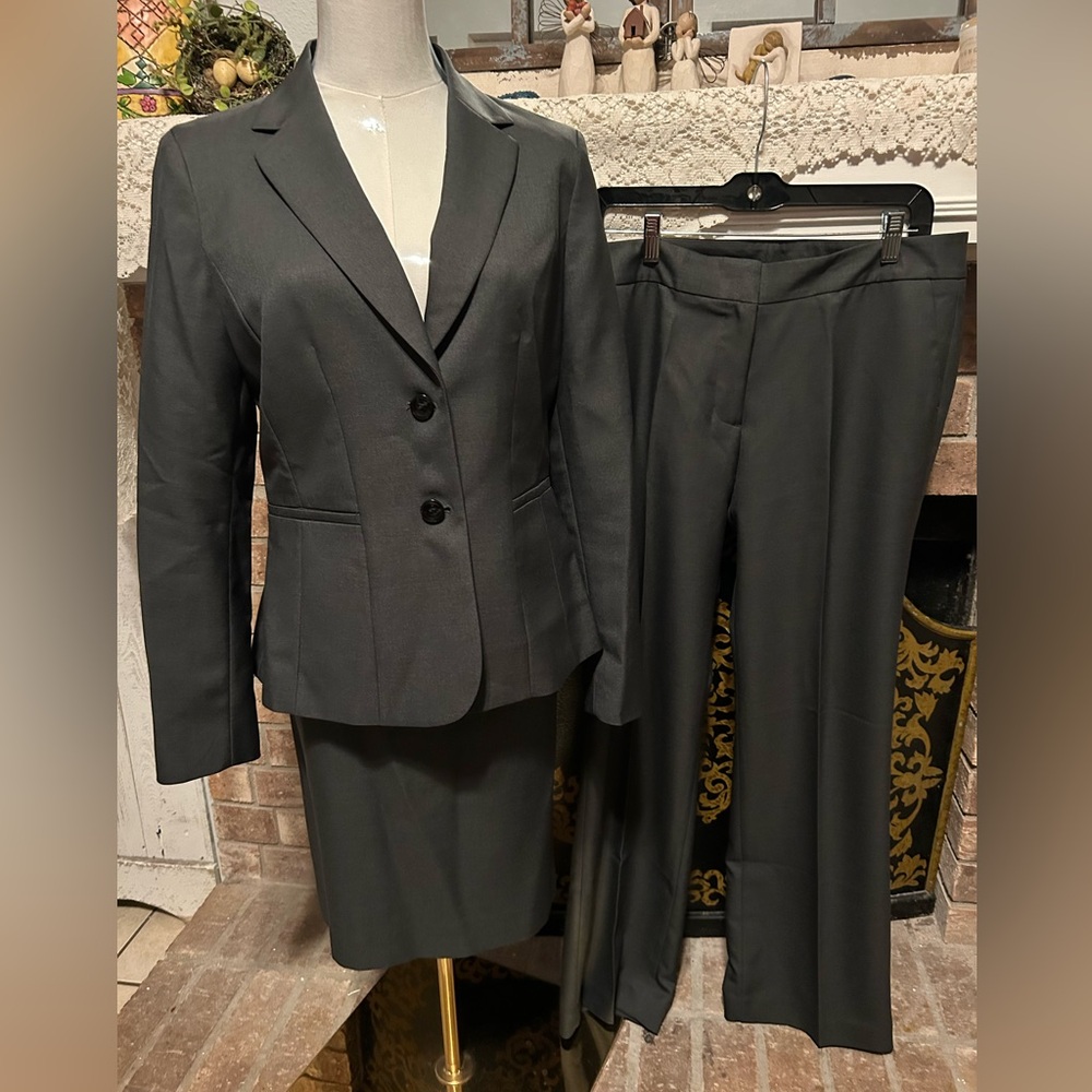 Edwards [6525] Suit Coat Pants Skirt Ladies 3 Piece Synergy Office size 6 NWT